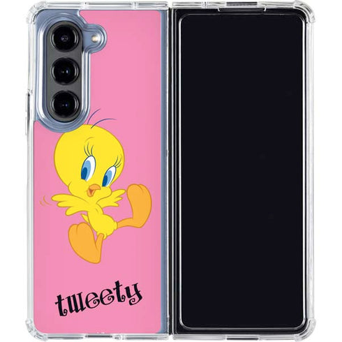 Looney Tunes Tweety Pinky Galaxy Z Fold5 5G Clear Case